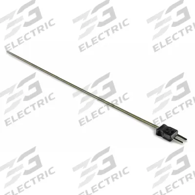 Dayton Thermocouple Probe: -346°F to 2,193°F /-210°C to 1,200°C, Type J, Rounded Tip - Thermocouples for Gas Applications