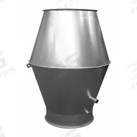 Jet Cap: Stainless Steel, For 16 in Duct Dia, 16 in Inlet Dia, 20 ga Material Thick, Stainless Steel (MPN 8010004548). Key specifications — Brand: NORDFAB; Screen Included: Yes.