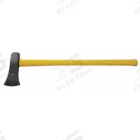COUNCIL TOOL Splitting Maul: 34 1/2 in Overall Lg, 8 3/4 in Cutting Edge Lg, 6 lb Head Wt, Steel (MPN PR60MFG). Key specifications — Handle Material: Multi-Component; Blade Material: Steel; Blade Finish: Nickel Plated; Standards: Rc 45-50; Brand: COUNCIL TOOL.