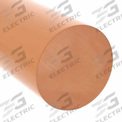 PEI Rod: 1 in Dia, 8 ft Lg, Opaque, Amber, 17,000 psi Tensile Strength, 0.5 ft-lb/in - PEI Rods & Discs