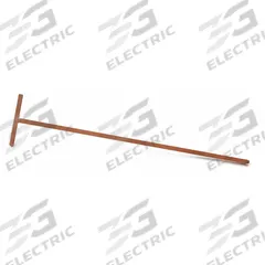 JAY R. SMITH MFG. CO Hydrant Seat Wrench: 5500 Series/5800 Series, Steel, Silver (MPN 5500SW-24). Key specifications — Product Type: Hydrant Seat Wrench; Material: Steel; Color/Finish: Silver; Brand: JAY R. SMITH MFG. CO.