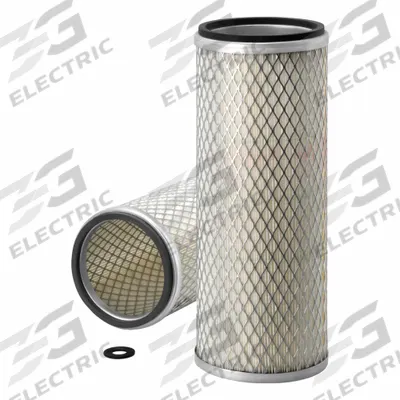 FLEETGUARD Automotive Air Filter: Round-Oval, Engine, Axial Seal, 21/32 in Outside Dia - Round/Oval Engine Air Filters