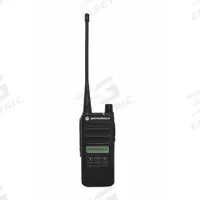 MOTOROLA Handheld Two Way Radio: CP100d Series, VHF, Digital, DMR, 5 W, 160 Channels, Alphanumeric (MPN AAH87JDH9JA2AN). Key specifications — Color: Black; FCC License Required: Yes.