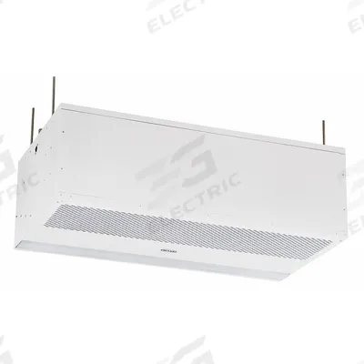 MARS Unhtd 17"H 42"W 26"D Alumin Air Curtain: For 3 1/2 ft Opening Wd, 1,580 cfm - Ambient Recess-Mounted Air Curtains