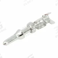 Insulation Support Crimp Contact: Sure-Seal, Male, 18 to 14 AWG, Crimp, Tin, Copper Alloy, 48V DC (MPN 330-8672-000). Key specifications — Connection Type: Crimp; Product Packaging Form: Loose Contact; Wire Size (mm2): 0.75-1.5 mm2; Brand: SURE-SEAL CONNECTIONS; Pole Material: Copper Alloy; Wire Size: 18 to 14 AWG; Compatible with Series: Sure-Seal; Contact Gender: Male.