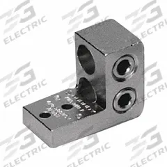 BURNDY Mechanical Connector: For Wire Size 4/0 AWG – 500 kcmil, 2 Wire Terminations (MPN K11A34U2). Key specifications — Brand: BURNDY; Lug Material: Tin-Plated Aluminum.