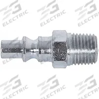 APPROVED VENDOR Quick Coupler Plug: 1/4 in Body Size, 1/4 in Hose Fitting Size, MNPT, 2 PK (MPN 5ZVJ5). Key specifications — Fitting Type: MNPT; Brand: APPROVED VENDOR; Hose Fitting Gender: Male.