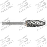 SGS PRO Carbide Bur: Flame, SH-2, Steel Cut, 5/16" x 3/4" Head, 1/4" Shank (MPN 19370). Key specifications — Trade Number: SH-2; Brand: SGS PRO.