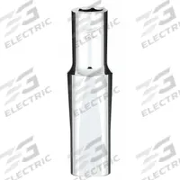 MILWAUKEE Deep Well Socket: Metric, 1/2 in Drive Size, 11 mm Socket Size, 6-Point, Deep, Chrome (MPN 45-34-9135). Key specifications — attr1204417: MILWAUKEE; attr1204392: Chrome.