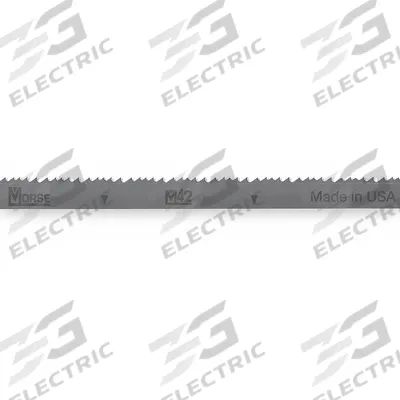 MORSE Band Saw Blade: Bi-Metal, M42, Mild Carbon/Steel Alloy, 14 ft 3 in, 1 in Blade Wd - General Purpose Metal Cutting Blades