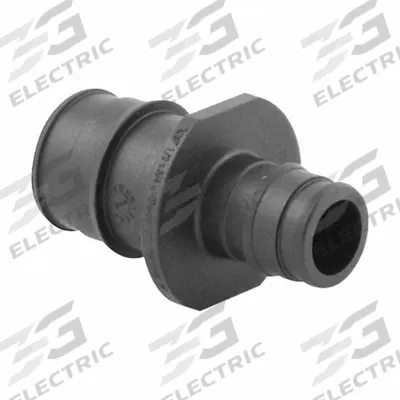 UPONOR Barbed Fitting Coupling: 1/2 in ID x 3/4 in ID Size, Barbed x Barbed, Polymer - Expansion Polymer Barbed Tube Fittings