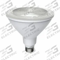 GE LAMPS Compact LED Bulb: LED, PAR38, Medium Screw (E26), 15 W Watt, 3000K, 1,300 lm Light Output (MPN LED15DP38VOW830/35-4PK). Key specifications — Bulb Finish: Clear; Color Temperature: 3000K; Shatter-Resistant: No; Brand: GE LAMPS; Voltage: 120V AC; Bulb Shape: PAR38.