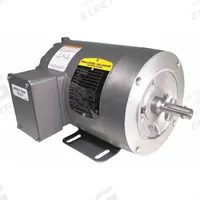 BALDOR General Purpose Motor: C-Face Mount, Totally Enclosed Non-Ventilated, 1/4 hp, 230/460V AC (MPN CNM3454/35). Key specifications — Brand: BALDOR; Nameplate Voltage @ 60 Hz: 230/460V AC; Full Load Current @ 60 Hz: 0.8/0.4 A; Nameplate RPM @ 60 Hz: 1,800 RPM; Motor Enclosure: TENV.