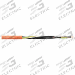 CHAINFLEX Motor Cable: 10 AWG, 1 Conductors, Order by the Foot, PVC Jacket, 600 V (MPN CF885-100-01). Key specifications — Conductor Material: Copper; Conductor Configuration: Single; Minimum Bend Radius Factor - Fixed: 8 x OD; Minimum Bend Radius Factor - Flexible: 12 x OD; Includes Ground: No; Minimum Bend Radius Factor - E-Chain: 15 x OD; Resistance Properties: Oil and Grease Resistant; Standards: VW-1.