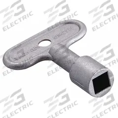 JAY R. SMITH MFG. CO Hydrant Key: 5509QT Series/5609QT Series, Aluminum, Silver (MPN 5609QT-PART03). Key specifications — Product Type: Hydrant Key; Material: Aluminum; Color/Finish: Silver; Brand: JAY R. SMITH MFG. CO.