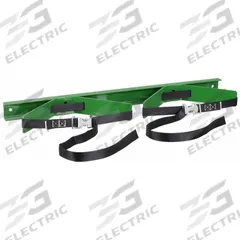 SAFTCART Cylinder Bracket: 2 Cylinder, For 9 1/2 in to 10 in Dia, Strap with Cinch Buckle (MPN WB-202). Key specifications — attr169754: SAFTCART; attr169751: WB-202.