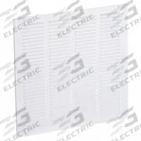 Return Air Grille: Louvered Grille, White, Powder Coated, Steel, 17 3/4 in H, 17 3/4 in W, 1/4 in D (MPN 4MJN9). Key specifications — Mounting Location: Ceiling; Brand: APPROVED VENDOR; Fire Rating: Not Fire Rated.