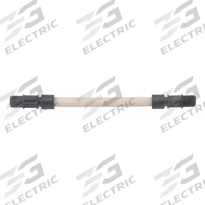 STENNER Pump Head Tubing: Santoprene, 1/4 in x 7 1/2 in, 25 psi Max. Pressure, NPT - Replacement Tubes for Peristaltic Pumps