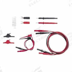 POMONA Test Lead Kit: CAT II 600V, Alligator Clip/Spade Lug/Std Probe, 1,001 V Max Volt, 4 ft Lg (MPN 5901B). Key specifications — Brand: POMONA.