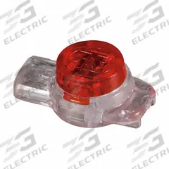KLEIN TOOLS Insulation Displacement Connector: 3 Ports, Red, 26 AWG – 19 AWG Run Size Range, 48 V DC (MPN VDV826-605). Key specifications — attr1308123: KLEIN TOOLS; attr1351571: Yes.