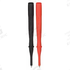 FLUKE Test Probe: CAT III 1000V/CAT IV 600V, Std Probe, 9 in Lg, Black/Red, 1,000 V Max Volt (MPN TP38). Key specifications — Color: Black/Red; Brand: FLUKE.