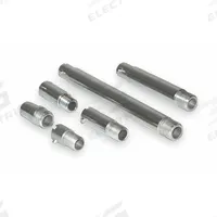 TEMPCO Bayonet Adapter: Adapter, Bayonet (MPN TCA-104-105). Key specifications — Product Type: Adapter; Connector Type: Bayonet; Brand: TEMPCO; Color: Silver; Body Material: Plated Steel; Manufacturer Part Number: TCA-104-105.