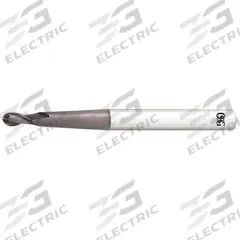 OSG Ball End Mill: Carbide, TiAlN Coated, 2 Flute, 1/4" Mill Dia, 13/32" LOC, 4" OAL (MPN HP418-2500)