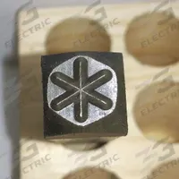 YOUNG BROS. STAMP WORKS Hand Stamp Character: Individual Character, 3/16 in Character Ht, Steel (MPN YOU-05053-*). Key specifications — Brand: YOUNG BROS. STAMP WORKS; Characters Included: Asterisk (*); Material: Steel.