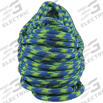 INFERNO Rigging and Climbing Rope: Double Braid, 15/32 in Dia, 600 lb Working Load Limit - Rigging & Climbing Rope