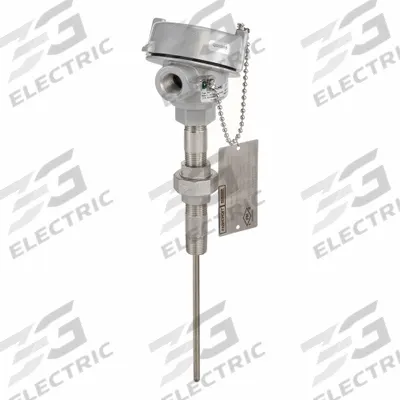ASHCROFT Thermocouple Probe: -418°F to 662°F /-250°C to 350°C, ±1°C, Type T - Thermocouples with Pipe Connection