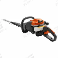 HUSQVARNA Gas-Powered Hedge Trimmer: 24 in Cutting Wd, 24 in Blade Lg, Double-Sided Blade (MPN 322HD60). Key specifications — Brand: HUSQVARNA; Engine Cycle: 2-Cycle.