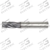WIDIA HANITA Square End Mill: Carbide, 4 Flute, 2 mm Mill Dia, 6.3 mm LOC, 38 mm OAL (MPN 40040200T006)