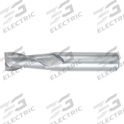 OSG Square End Mill: Carbide, 2 Flute, 2.5 mm Mill Dia, 8 mm LOC, 39 mm OAL (MPN 402-0984) - General Purpose Carbide Square End Mills
