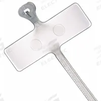 TY-RAP Cable Tie: 4 in Nominal Lg, 5/8 in Nominal Max. Bundle Dia., Perpendicular to Tie, 500 PK (MPN TY51M). Key specifications — Brand: TY-RAP; Marking Pad Size: 1 in x 5/16 in; Outdoor Use: No; Color: Natural.