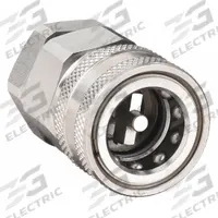 SNAP-TITE Hydraulic Quick Connect Hose Coupling: 1 in, 316 Stainless Steel, 1"-11-1/2 Thread Size (MPN SVHC16-16FV). Key specifications — Thread Size: 1"-11-1/2; Seal Material: Fluorocarbon; Brand: SNAP-TITE.