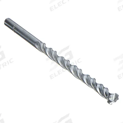 WESTWARD Round Hammer Drill: 3/8 in Drill Bit Size, 4 1/2 in Max Drilling Dp - Round-Shank Masonry Drill Bits