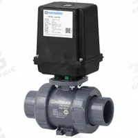 HAYWARD FLOW CONTROL Electrically Actuated Two-Way Ball Valve: 3/4 in, PVC, 120V AC, Straight (MPN EAUTBH107STE). Key specifications — Actuator Features: Auxiliary Limit Switch; Brand: HAYWARD FLOW CONTROL.