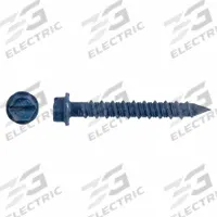 TAPCON Screw Anchor: 1 3/4 in Overall Lg, 1/4 in Dia, Steel, External Hex, Hex, Steel, 2,500 PK (MPN 3154400). Key specifications — Material Grade/Class: Not Graded; Removable: Removable; System of Measurement: Inch; Tip Type: Drilling; Brand: TAPCON; Screw Anchor Type: Screw Anchor.