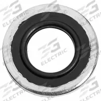 Bonded Sealing Washer: 1 in Screw Sz, Zinc-Plated, Steel, Buna-N Seal, 0.988 in Inside Dia, Buna-N (MPN ZMBSW-14). Key specifications — Brand: APPROVED VENDOR; Compatible Product Type: For Use without Nut; Product Type: Sealing Washer; System of Measurement: Inch; X-Ray Detection: Not X-Ray Detectable; Seal Material: Buna-N; Seal Material Color: Black; FDA Approval: Not FDA Approved.