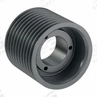 APPROVED VENDOR V-Belt Pulley: 3V530, 10 Groove, 5.3 in OD, Bushed Bore, SK, For 3V/3VX Belt Section (MPN 103V530SK). Key specifications — Pulley Industry Number: 3V530; Pitch Diameter: 5.3 in (3V); For Belt Section (broad, with similar types): 3V or 3VX.