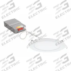 JUNO LIGHTING LED Downlight Retrofit Kit: 6 in Dia, 970 lm, 2700K/3000K/3500K/4000K/5000K, 13 W (MPN WF6 SWW5 90CRI MW M6). Key specifications — Trim Color: White; LED Replacement For: 100W INC/23W-26W CFL; Dimmable: Yes; Color Temperature: 3500K; Brand: JUNO LIGHTING; Voltage: 120V AC.