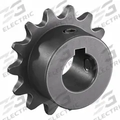 TSUBAKI Single Strand Sprocket: 35, For 3/8 in Chain Pitch, 5/8 in Bore Dia, 14 Teeth, Steel (MPN 35B14F-5/8). Key specifications — Brand: TSUBAKI.