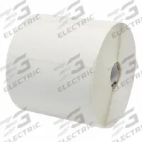 ZEBRA Barcode Printer Labels: 4 in Label Wd, 2 in Label Ht, White, 1 in Core Dia., Smooth Coated (MPN 10005851). Key specifications — Label Finish: Smooth Coated; Brand: ZEBRA; Label Color: White; Adhesive Material: Acrylic; Label Material: Paper.