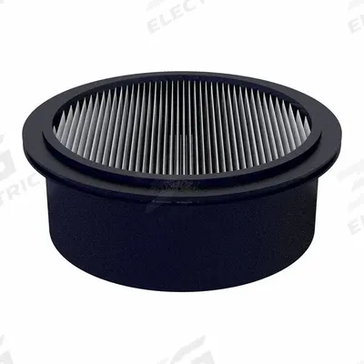 SOLBERG Pleated Filter: Polyester, 1.37 in Overall Ht, 4 in Outside Dia - Air Filter Replacement Elements