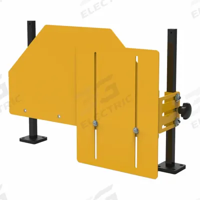FERNDALE SAFETY Disc Sander Guard: For 12 in Disc Dia (MPN FER-DS-12U) - Adjustable Guards for Disc Grinding & Sanding Machines