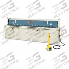 BAILEIGH INDUSTRIAL Machining Shear: Hydraulic, Foot Pedal, 120 in Max. Cut Wd, 10 ga Capacity (MPN SH-12010). Key specifications — attr67083: BAILEIGH INDUSTRIAL.