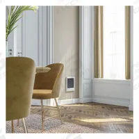 CADET Recessed Electric Wall-Mount Heater: 4000 W/3000 W, 240/208V AC, Single Phase, Black (MPN CST402T). Key specifications — Grille Color: Black; Programming Capability: Non-Programmable; Wattage Output: 4000 W/3000 W; Voltage, Phase: 240V AC, 1-phase; Rough-In Dimensions - H x W x D: 10-1/8 in x 14-1/2 in x 4 in; Nominal Voltage - HVAC: 240V AC; Brand: CADET; Phase: Single.