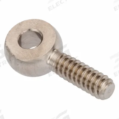 AMPG Fixed Rod End: Stainless Steel, Plain, 35 mm Hole Center-to-End Lg, Right Hand - Stainless Steel Male Threaded Fixed Rod Ends