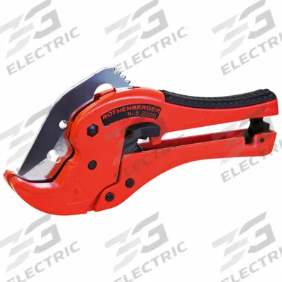 ROTHENBERGER Pipe Shears: 0 in – 1 11/16 in OD Cutting Capacity, Std Shear, 1 1/2 in Tool Lg - Plastic Tubing & Hose Cutters