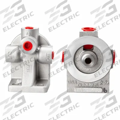 FLEETGUARD Filter Head: Fuel Filter, Filter Head, Aluminum - Fuel Filter Accessories